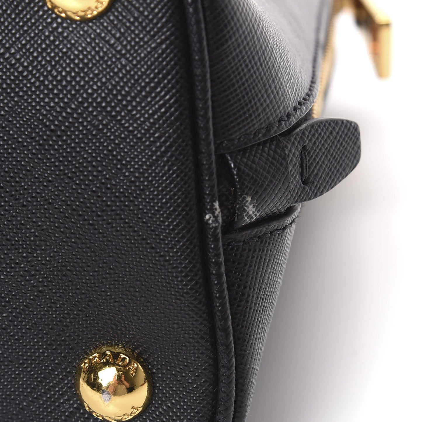 Saffiano Lux Small Promenade Tote Black