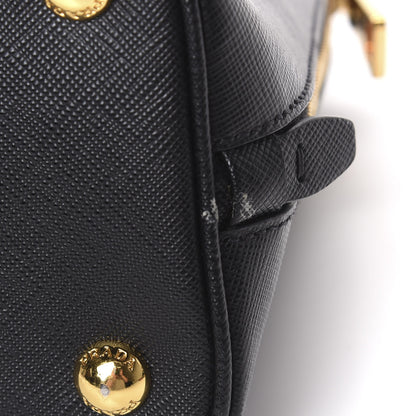 Prada Saffiano Lux Small Promenade Tote Black 9 of 12