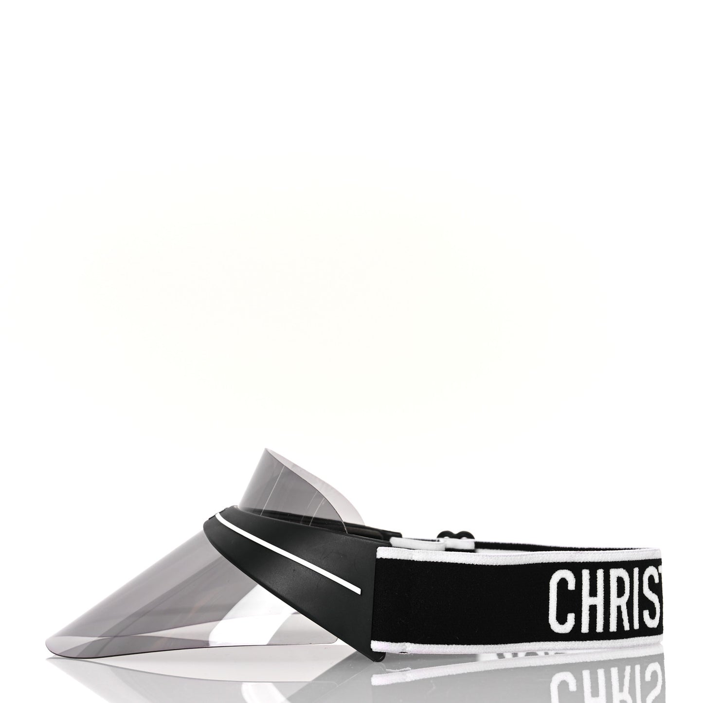 Mirrored DiorClub1 Sun Visor Black