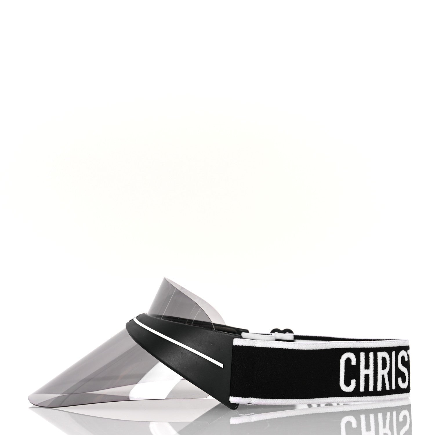 Christian Dior Mirrored DiorClub1 Sun Visor Black 4 of 10