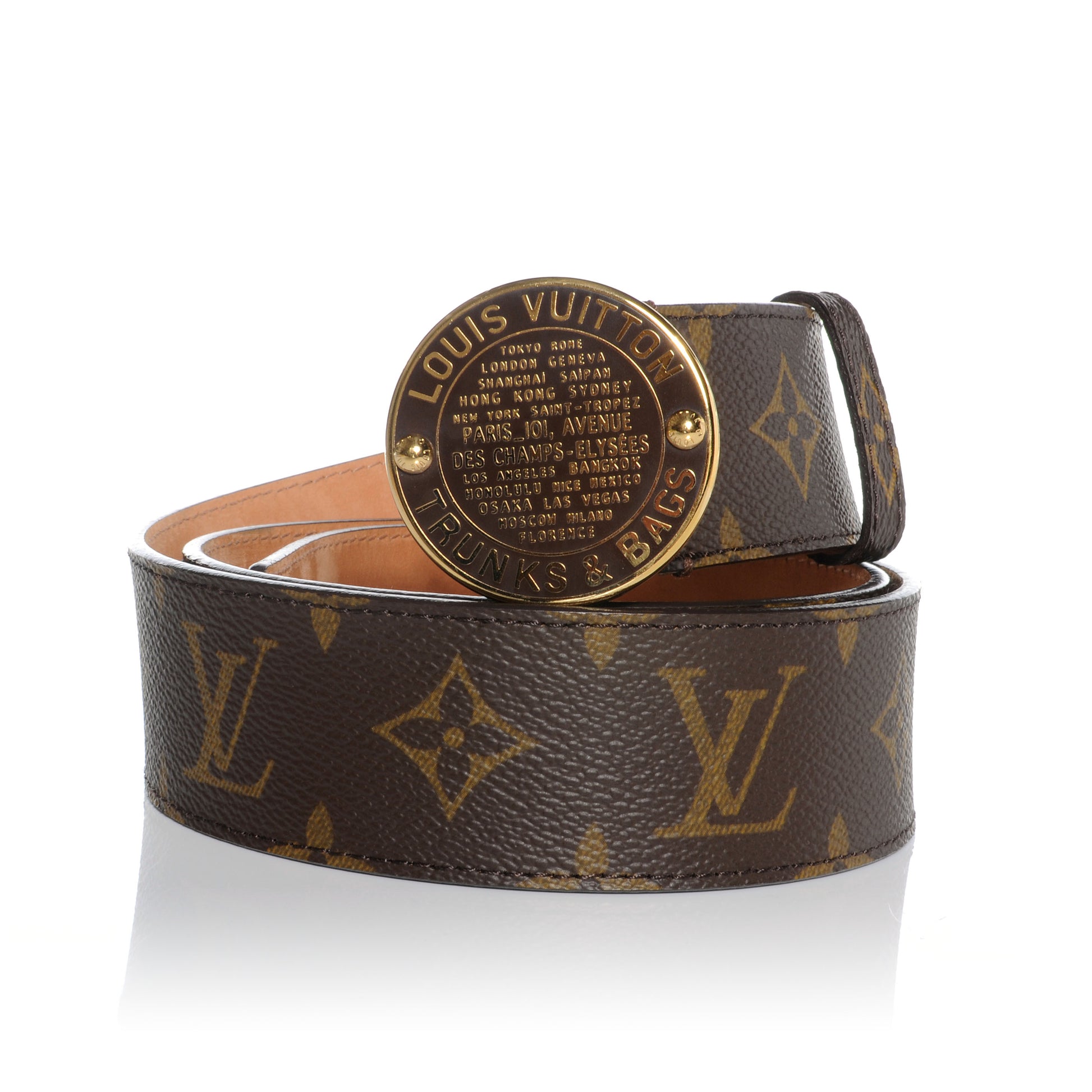 Louis Vuitton Monogram Trunks and Bags Belt 90 36 9 of 9