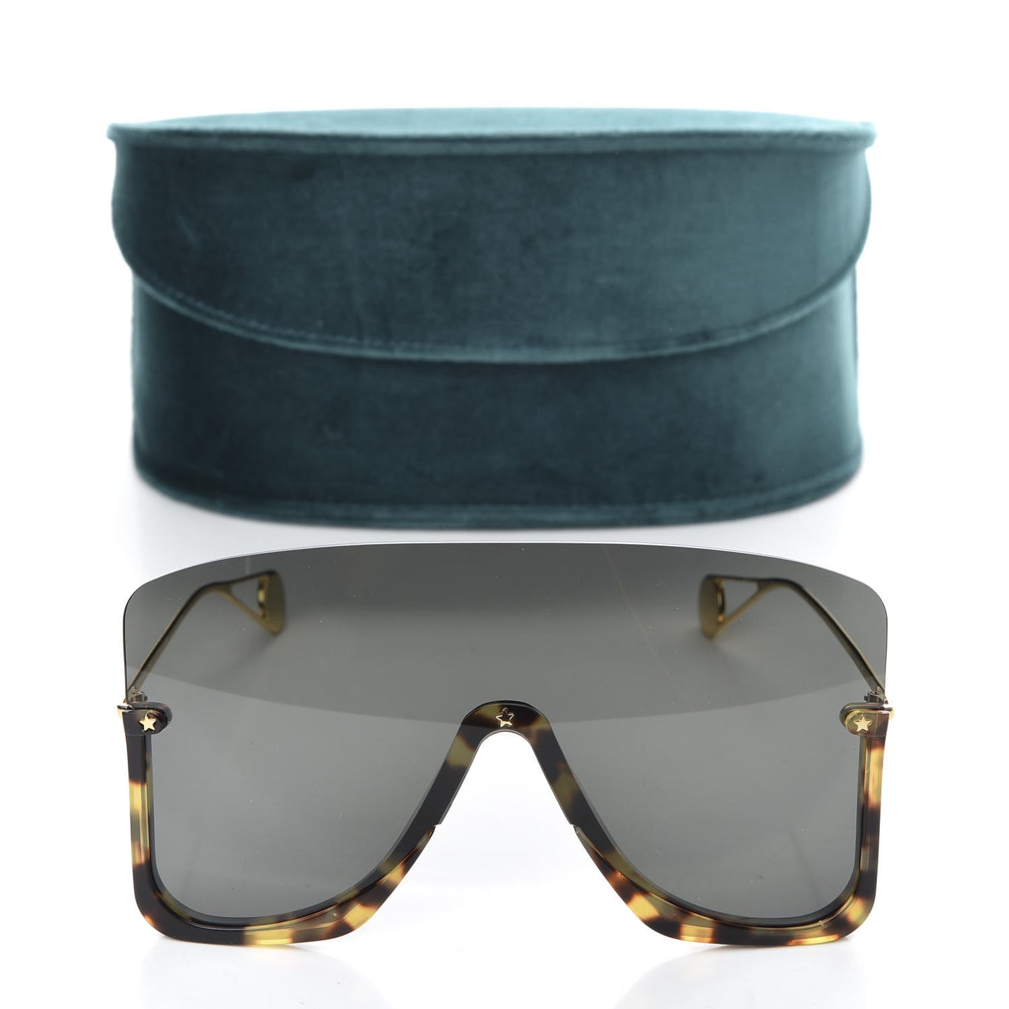 Acetate Oversized Aviator Sunglasses GG0540S Tortoise