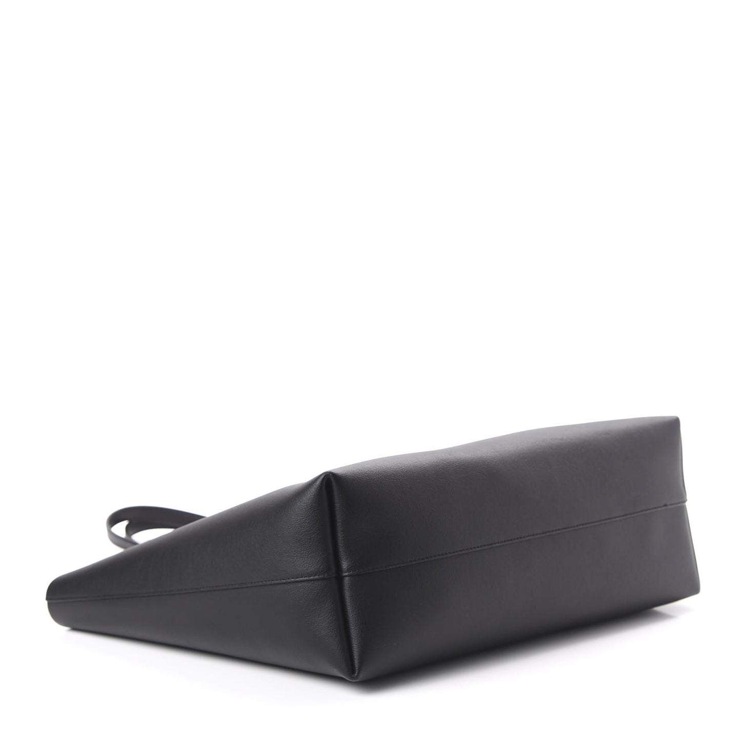 Calfskin Large Shopping Tote Black