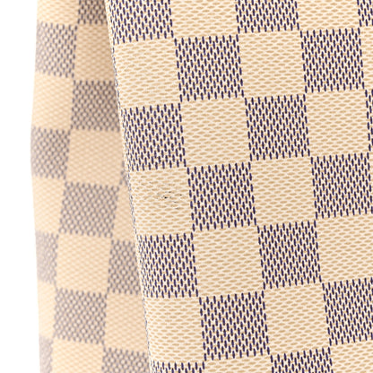 Louis Vuitton Damier Azur Graceful MM Rose Ballerine 10 of 11
