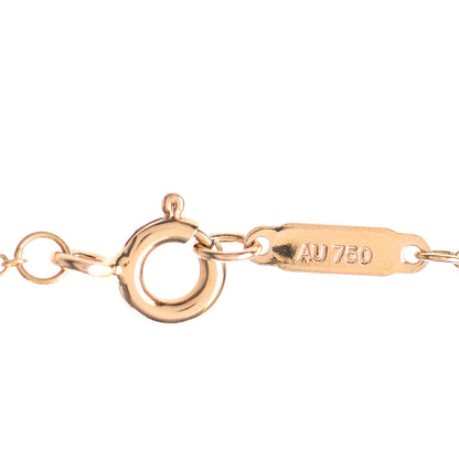 Tiffany 18K Rose Gold Mini Key Pendant Necklace 5 of 6