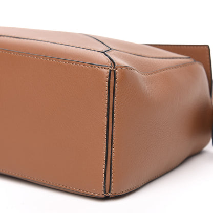 Loewe Calfskin Small Puzzle Bag Tan 8 of 9