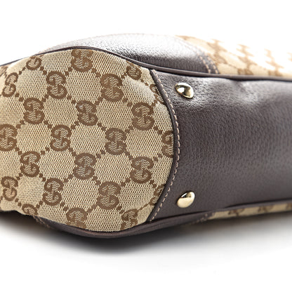 Gucci Monogram Medium Princy Tote Dark Brown 11 of 13