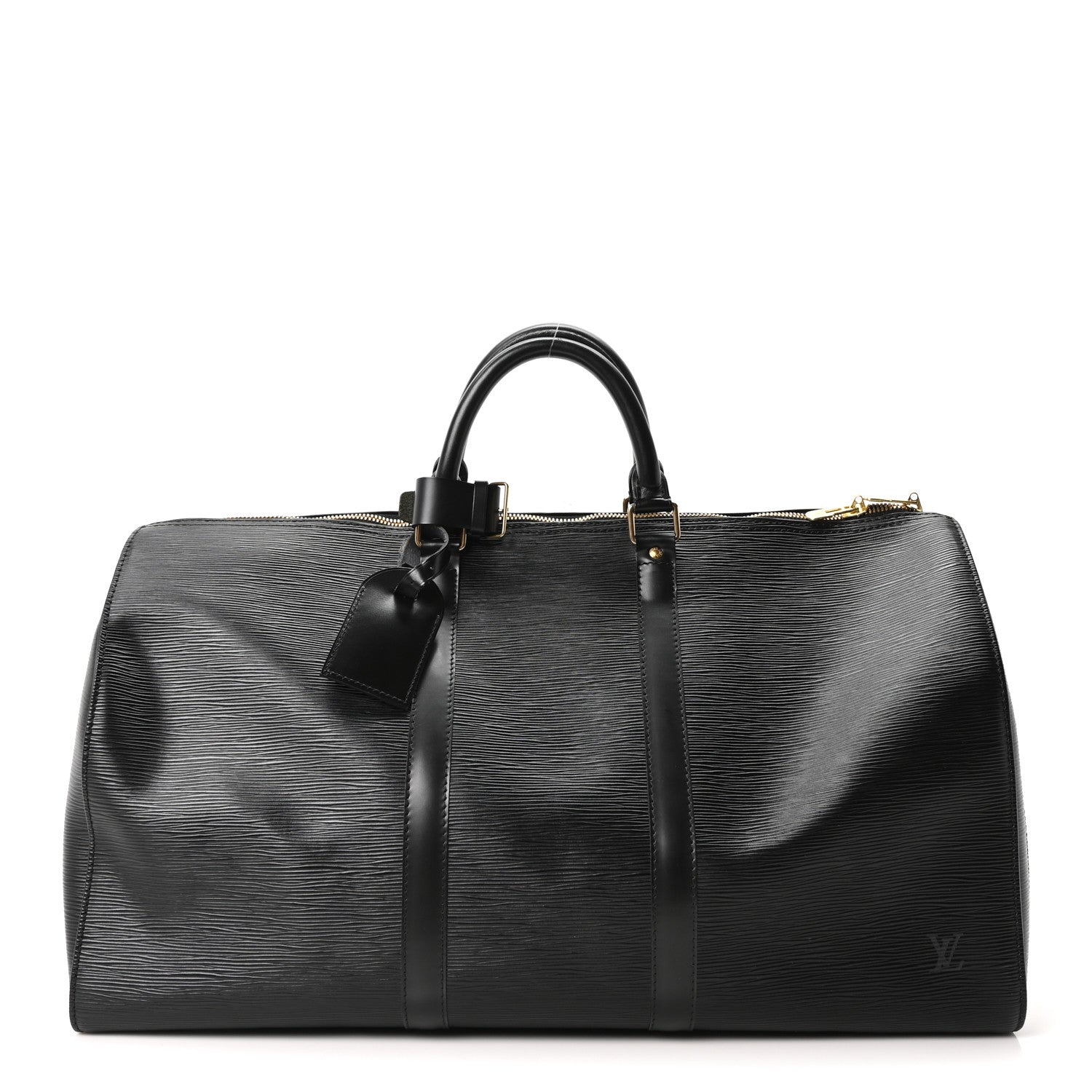 Louis Vuitton Epi Keepall 50 Black 1 of 8