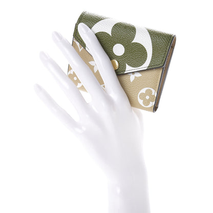 Louis Vuitton Monogram Giant Zoe Wallet Kaki 2 of 7
