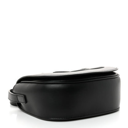 Celine Smooth Calfskin Cuir Triomphe Folco Crossbody Bag Black 4 of 14