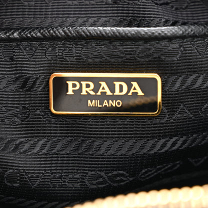 Prada Saffiano Mini Camera Crossbody Bag Black 6 of 14