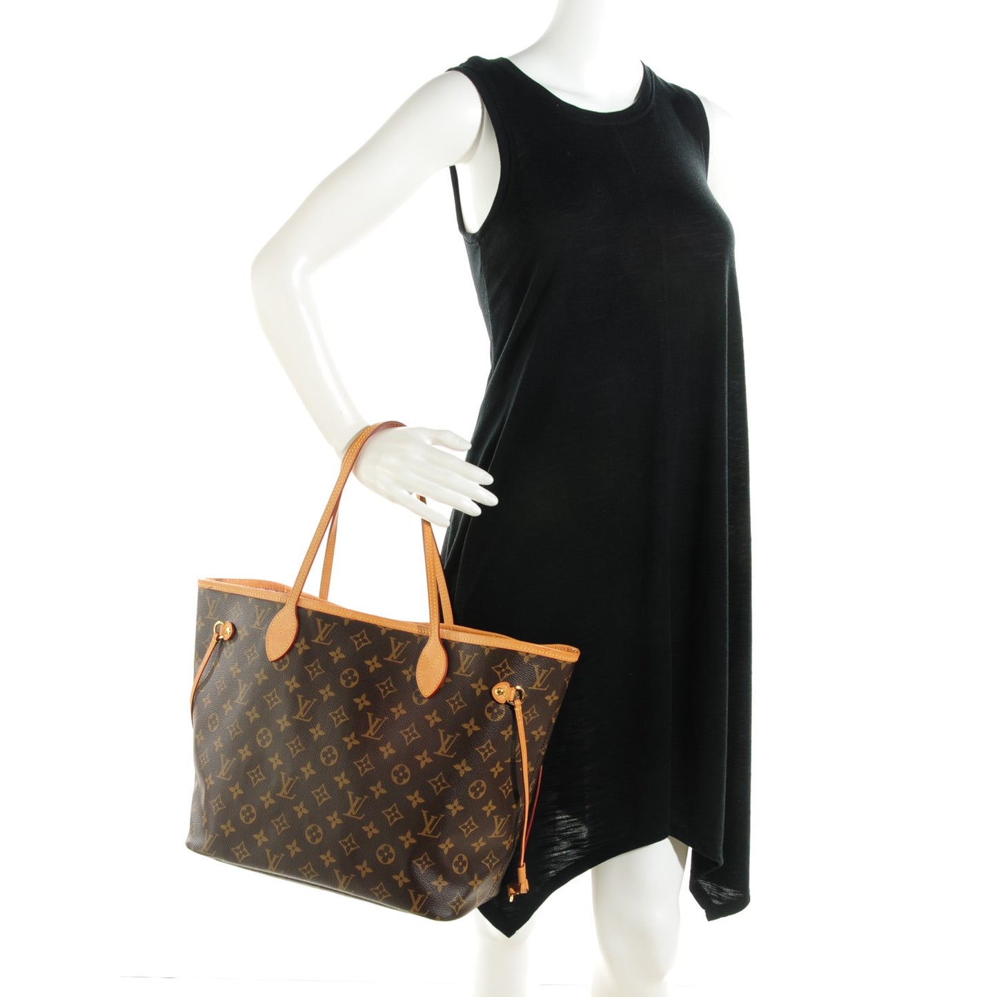 Monogram Neo Neverfull MM Rose Ballerine