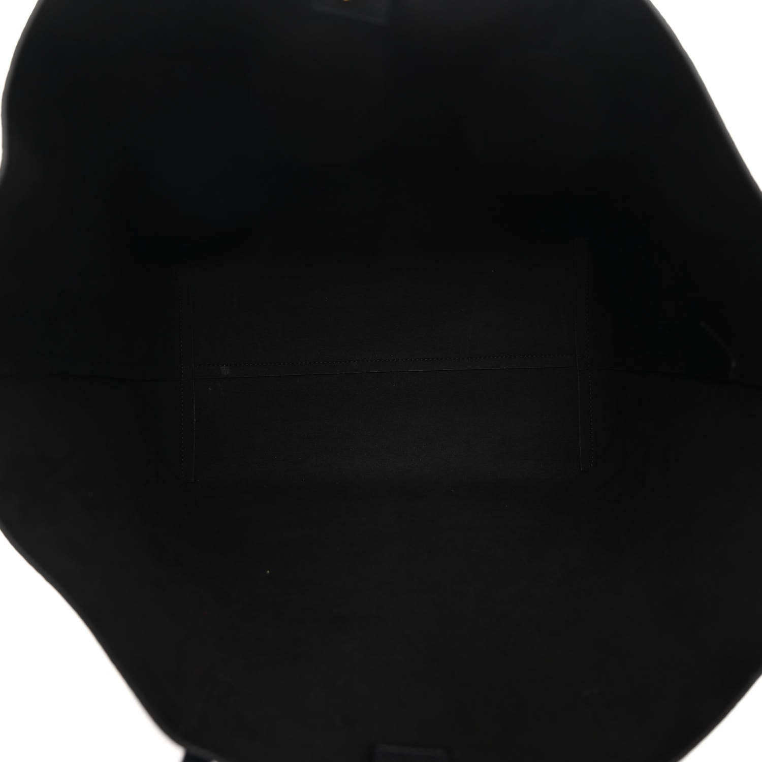 Alexander McQueen Grained Calfskin Skull Open Shopper Tote Black 6 of 9
