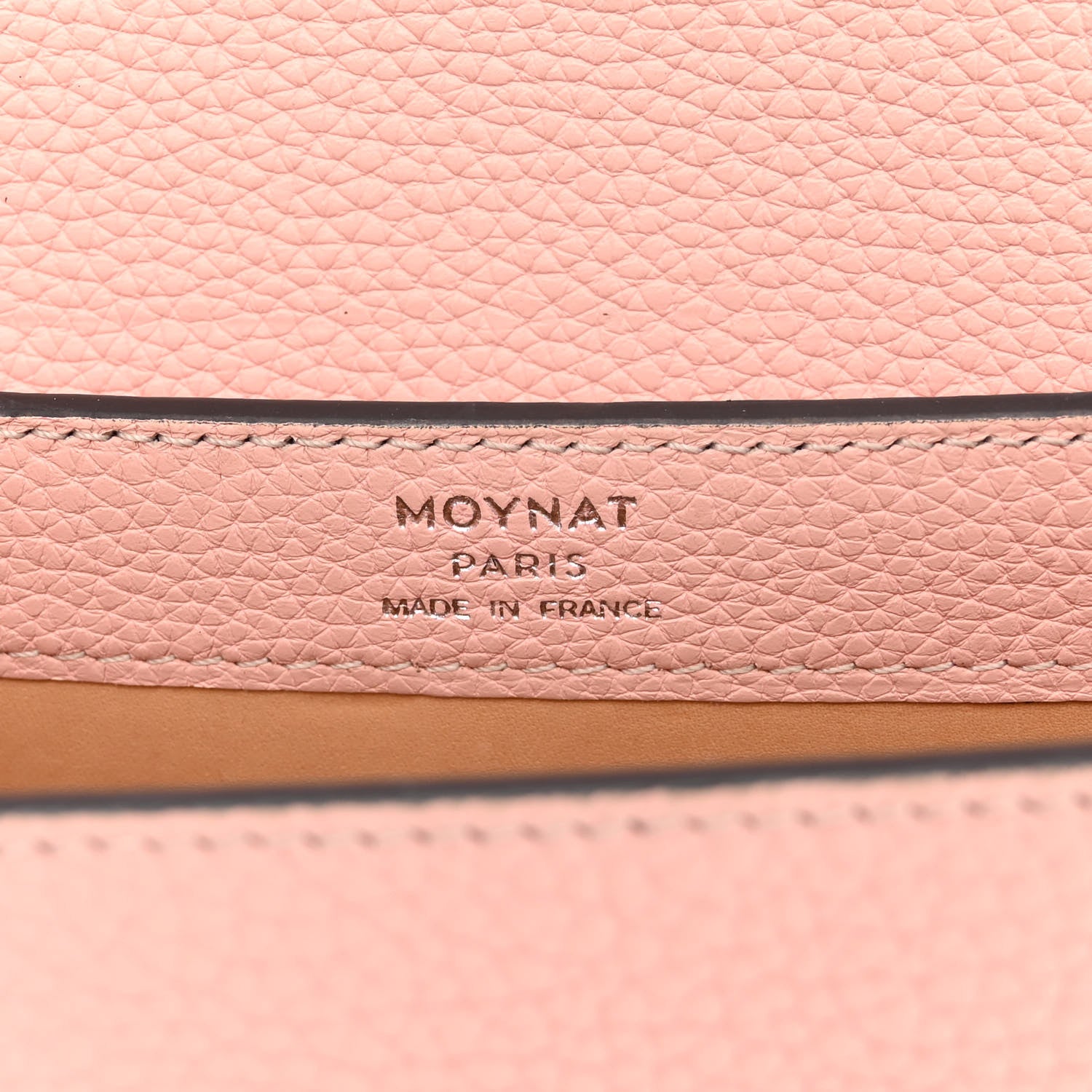 Moynat Taurillon Blush Rejane BB Petal 6 of 10