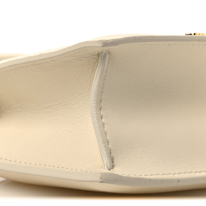 Jacquemus Smooth Calfskin La Petite Pochette Rond Carre Light Ivory 8 of 11