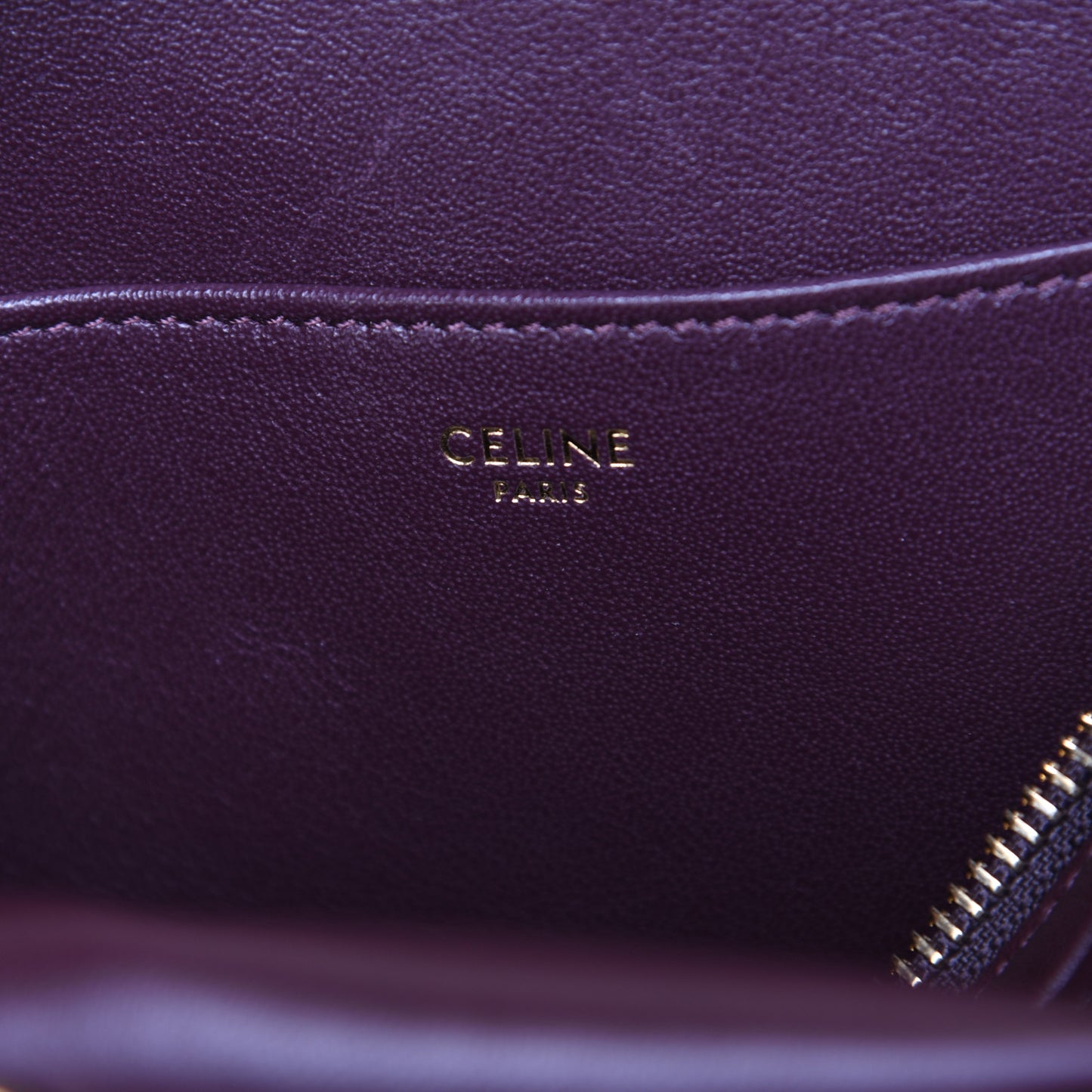 Lambskin Crecy Camera Bag Burgundy