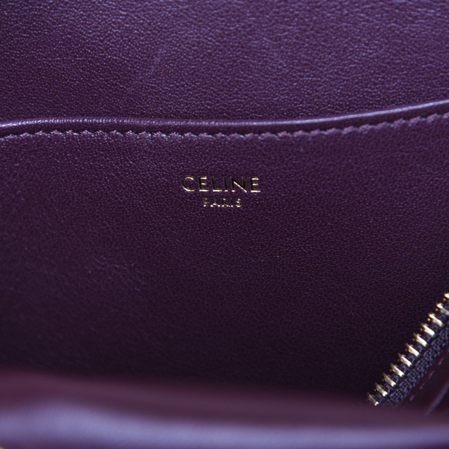 Celine Lambskin Crecy Camera Bag Burgundy 8 of 11
