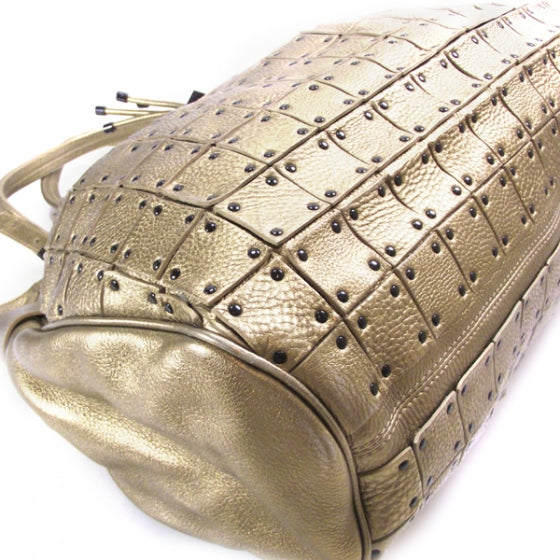 Prorsum Leather Large Studded Warrior Gold