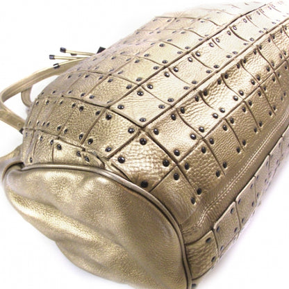 Burberry Prorsum Leather Large Studded Warrior Gold 5 of 10