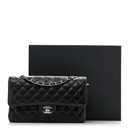 Chanel Caviar Quilted Medium Double Flap Black 13 of 13