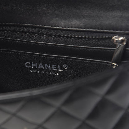 Chanel Lambskin Quilted Mini Rectangular Flap Black 6 of 11