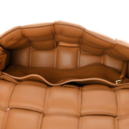Bottega Veneta Nappa Maxi Intreccio Padded Cassette Crossbody Bag Caramel 4 of 9