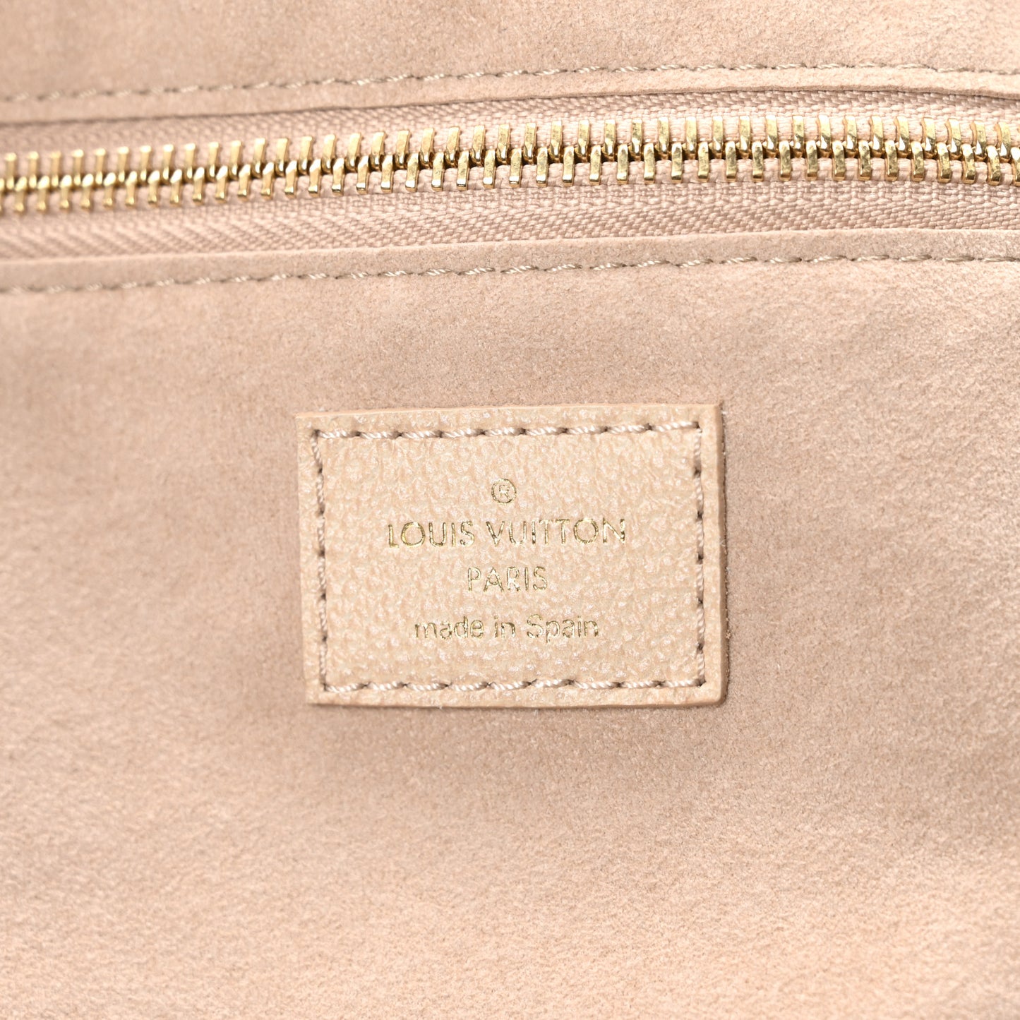 Empreinte Monogram Summer Stardust Neverfull MM Beige Clair