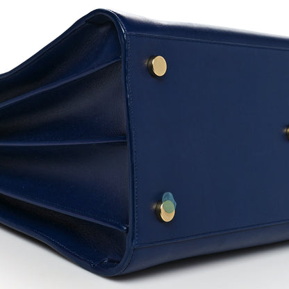 Saint Laurent Calfskin Large Sac De Jour Carryall Navy 9 of 12