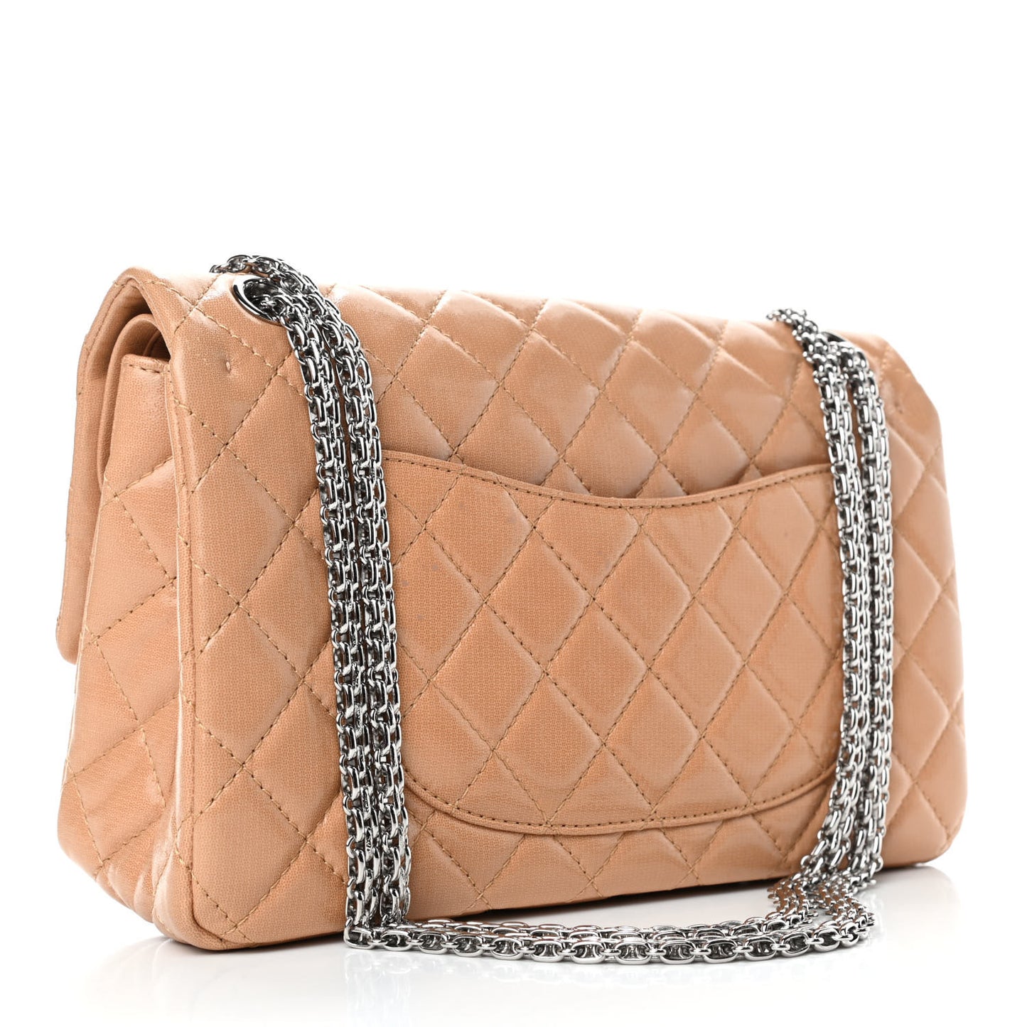Iridescent Lambskin 2.55 Reissue 226 Flap Beige