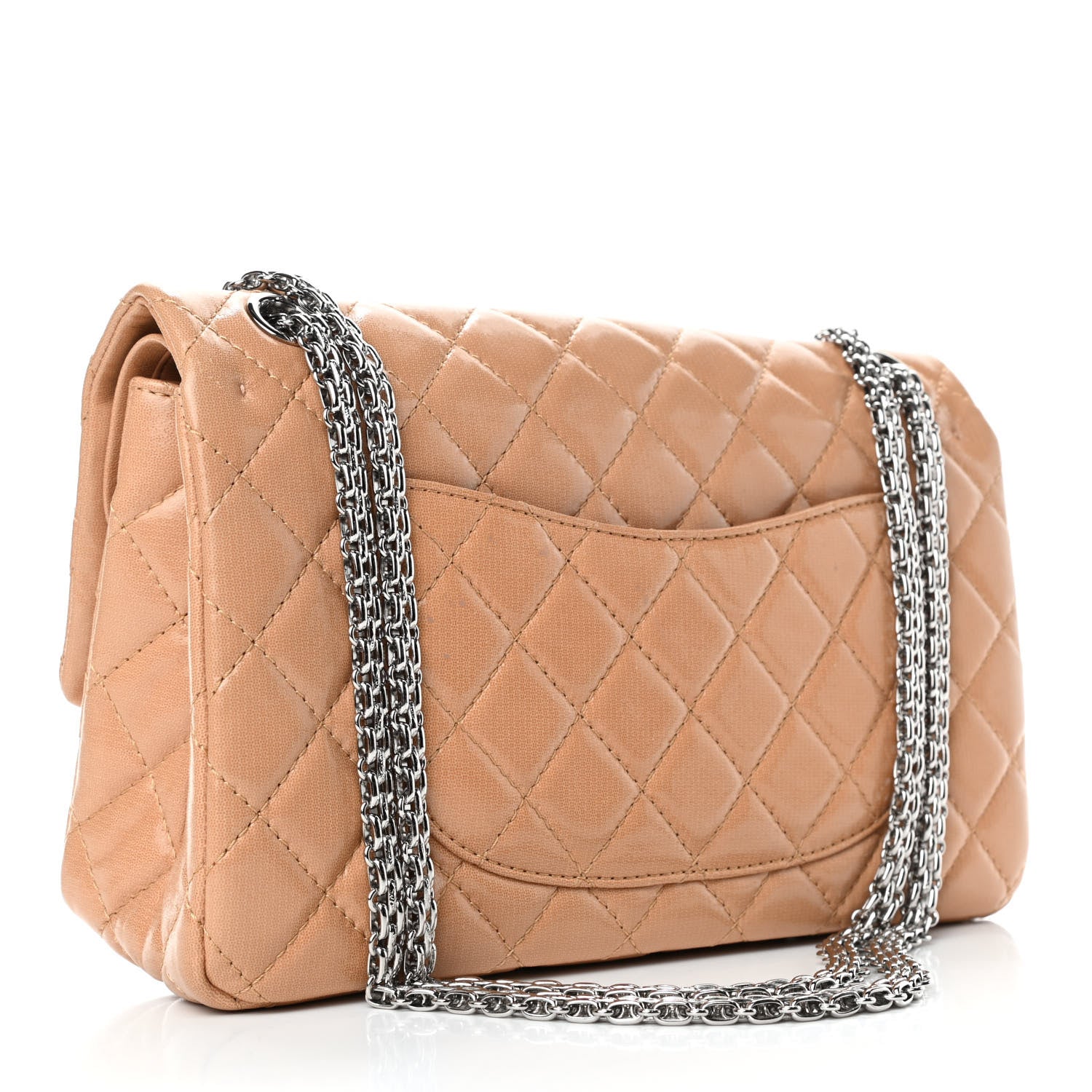 Chanel Iridescent Lambskin 2.55 Reissue 226 Flap Beige 2 of 4