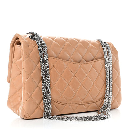 Chanel Iridescent Lambskin 2.55 Reissue 226 Flap Beige 2 of 4