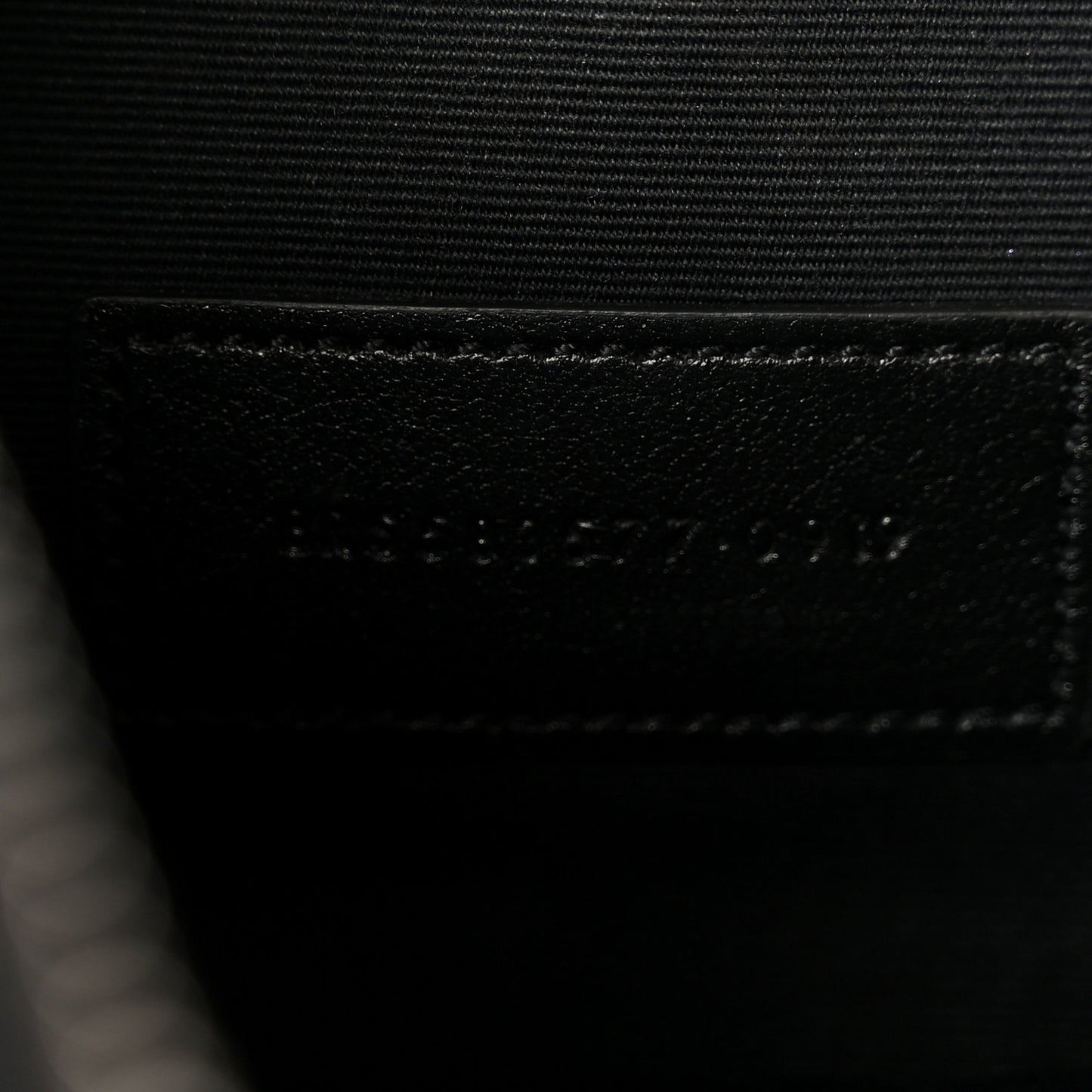 Crinkled Calfskin Matelasse Monogram Niki Bill Pouch Black