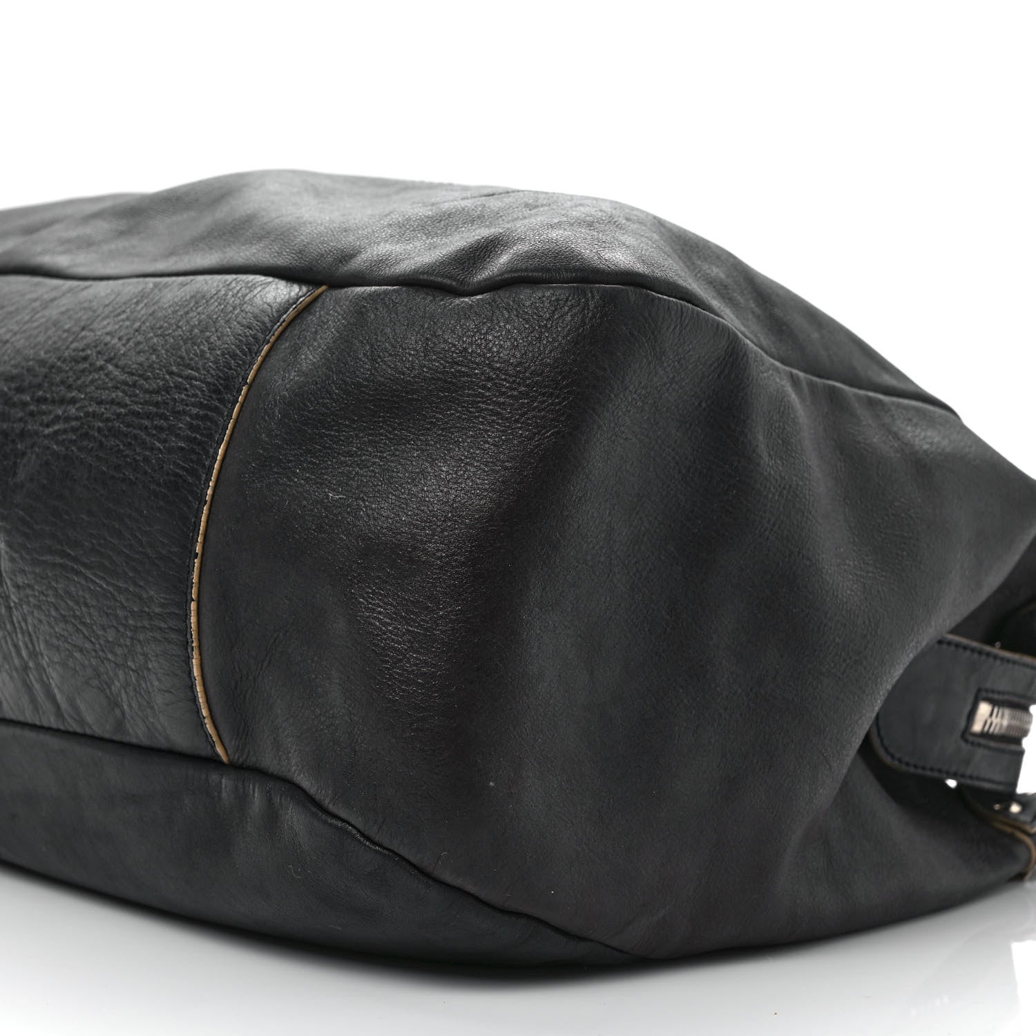 Chanel Lambskin Large Edgy Hobo Black 8 of 14