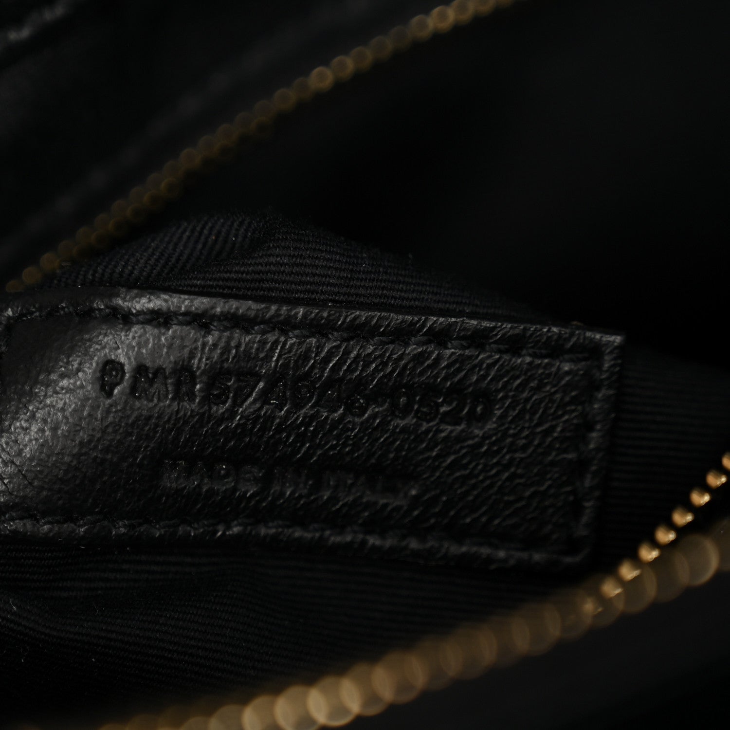 Saint Laurent Calfskin Y Quilted Monogram Medium Loulou Chain Satchel Black 7 of 11