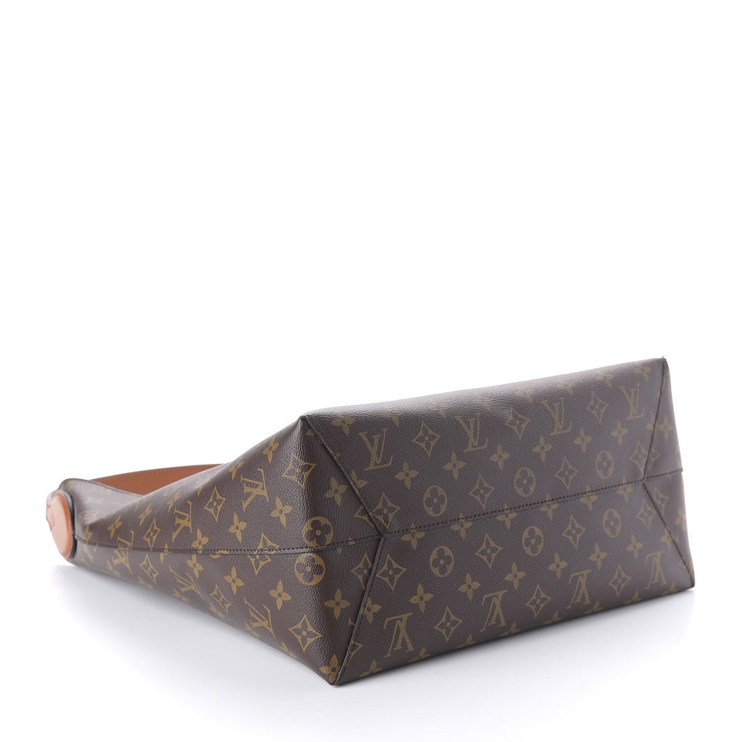 Monogram Flower Hobo Caramel