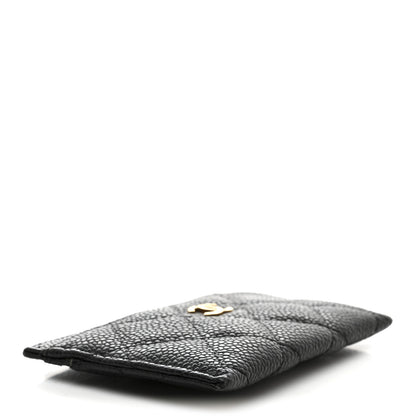 Chanel Caviar Quilted Card Holder Black 4 of 8