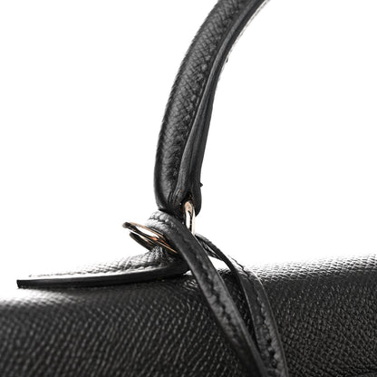 Hermes Epsom Kelly Sellier 32 Black 15 of 17