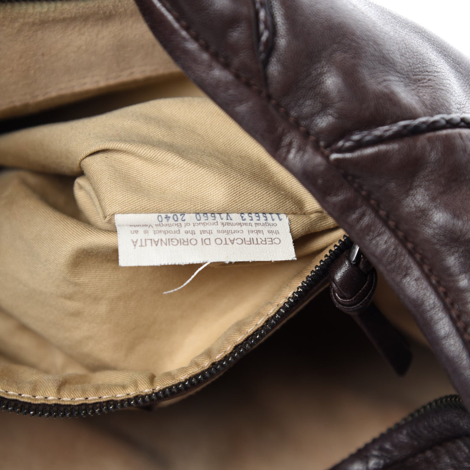 Bottega Veneta Nappa Quilted Medium Veneta Hobo Ebano 13 of 14