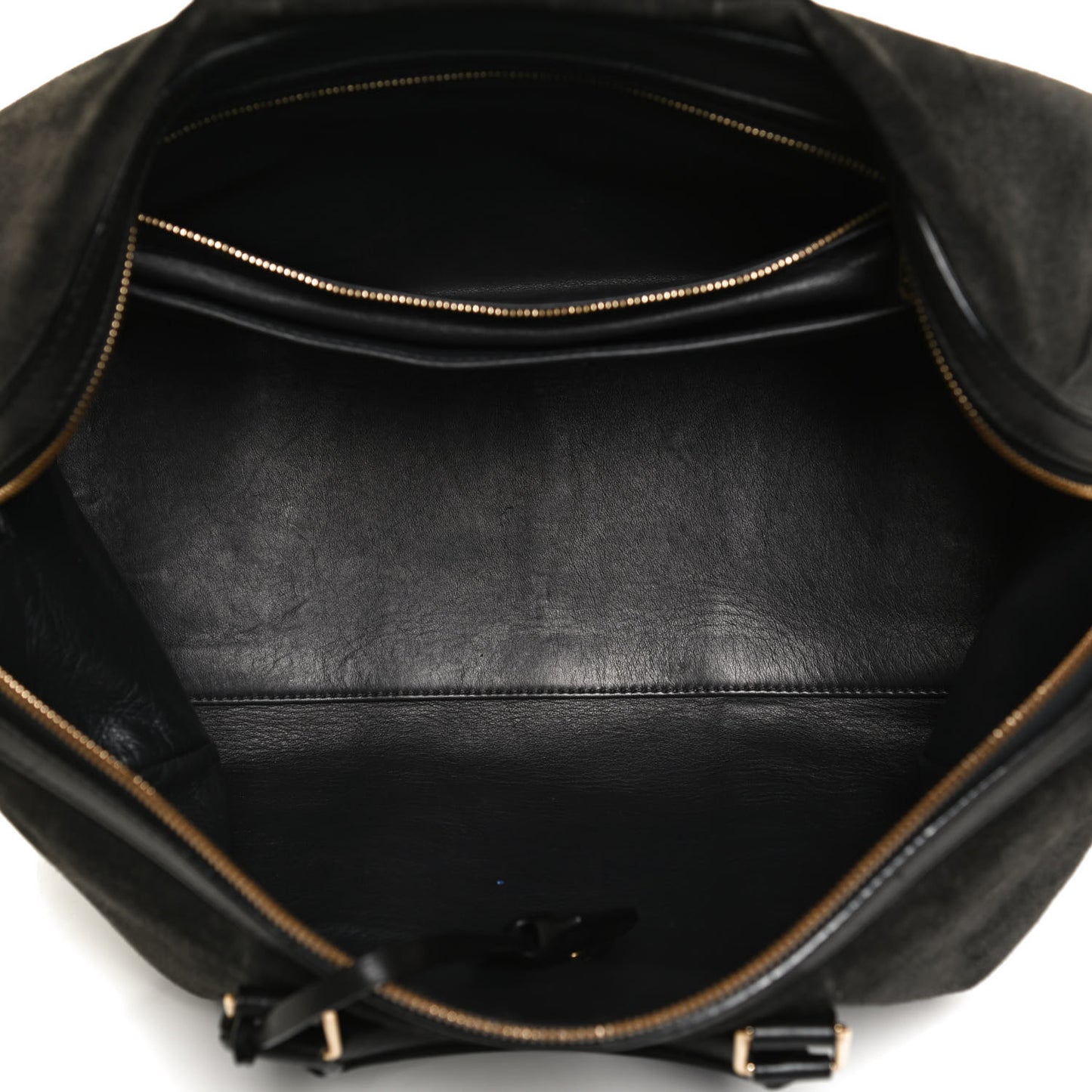 Suede Calfskin SC Bag MM Asphalt