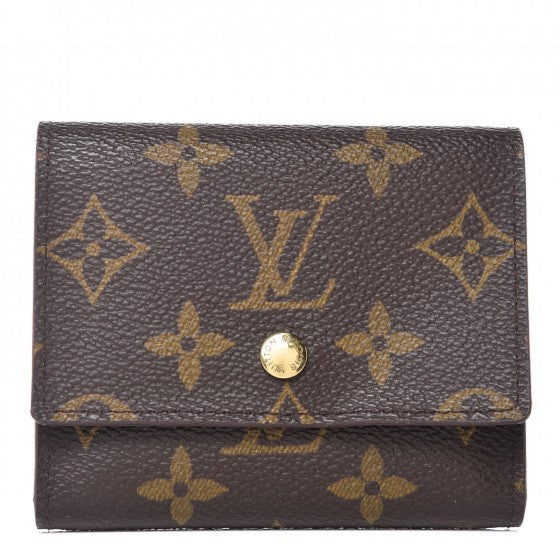 Monogram Photo Business Card Holder