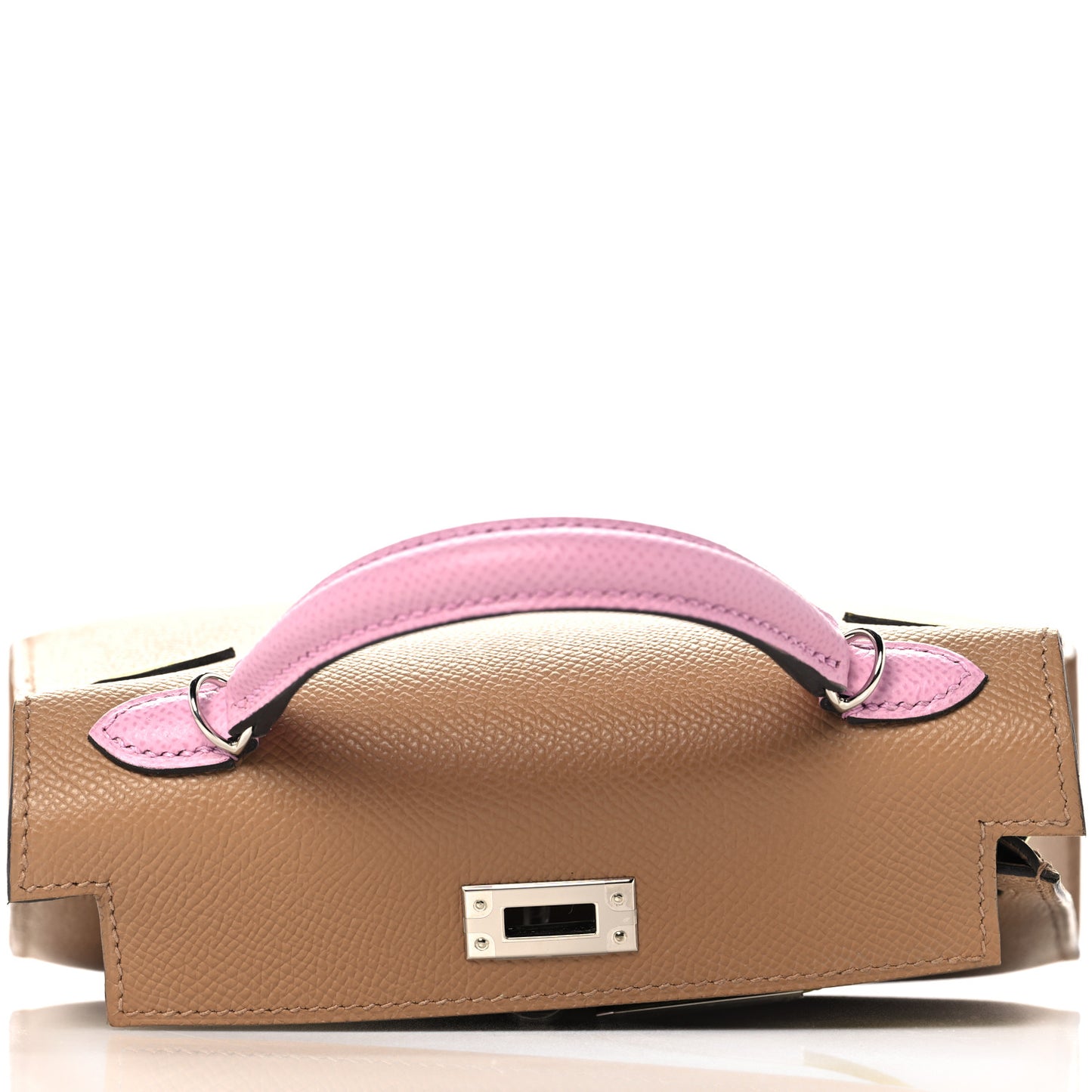 Epsom Mini Kelly Sellier 20 Chai Mauve Sylvestre Lime