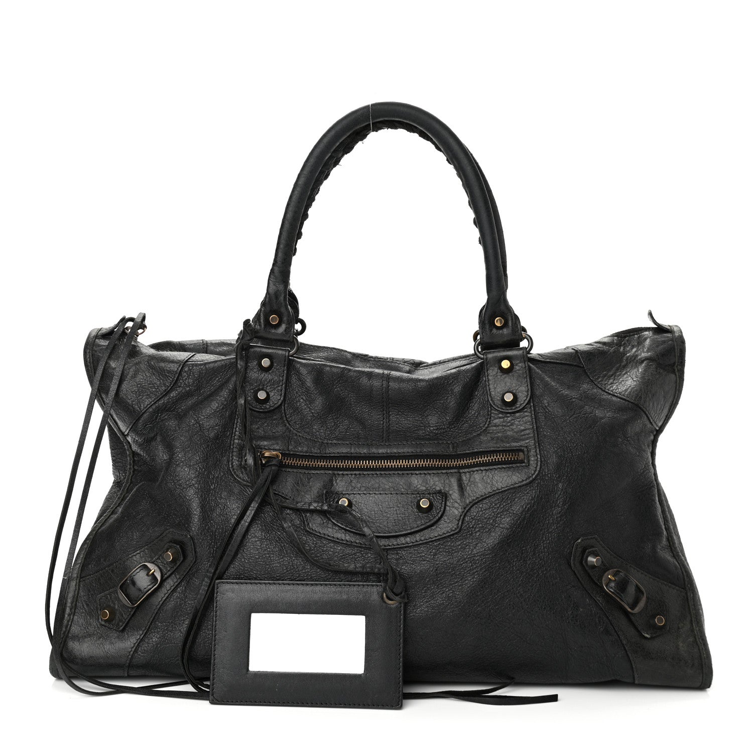 Balenciaga Agneau Classic Hardware Work Black 1 of 10