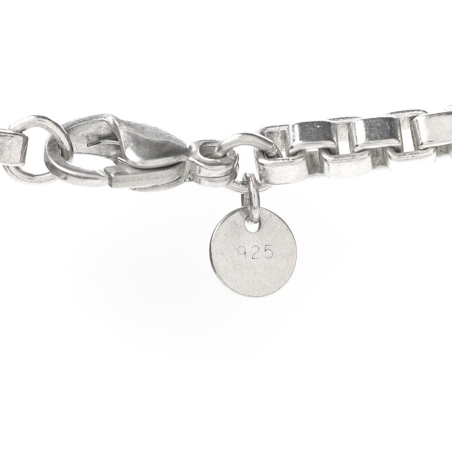 Sterling Silver 4mm Venetian Link Necklace