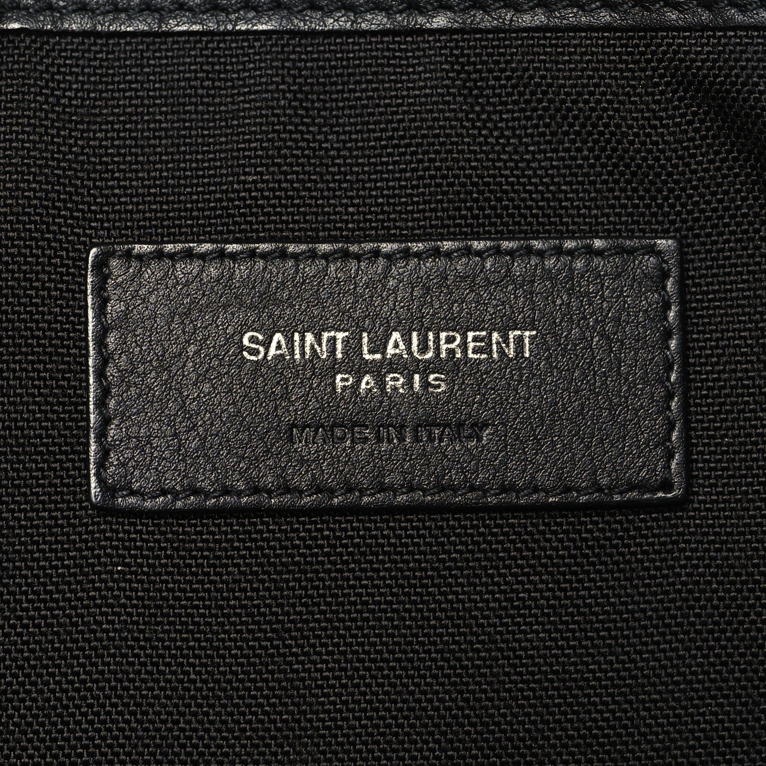 Saint Laurent Canvas Cit-E Backpack Black 6 of 14