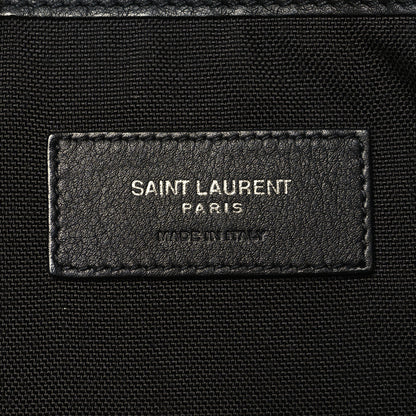 Saint Laurent Canvas Cit-E Backpack Black 6 of 14