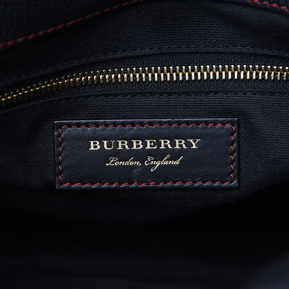 Burberry Canvas Calfskin Check Patchwork Medium Ashby Hobo Multicolor 5 of 10