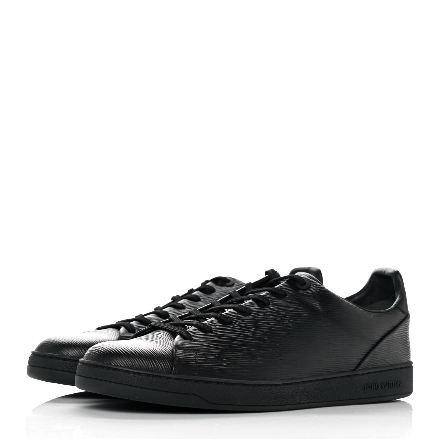 Louis Vuitton Epi Low Top Sneakers 12 Black 3 of 9
