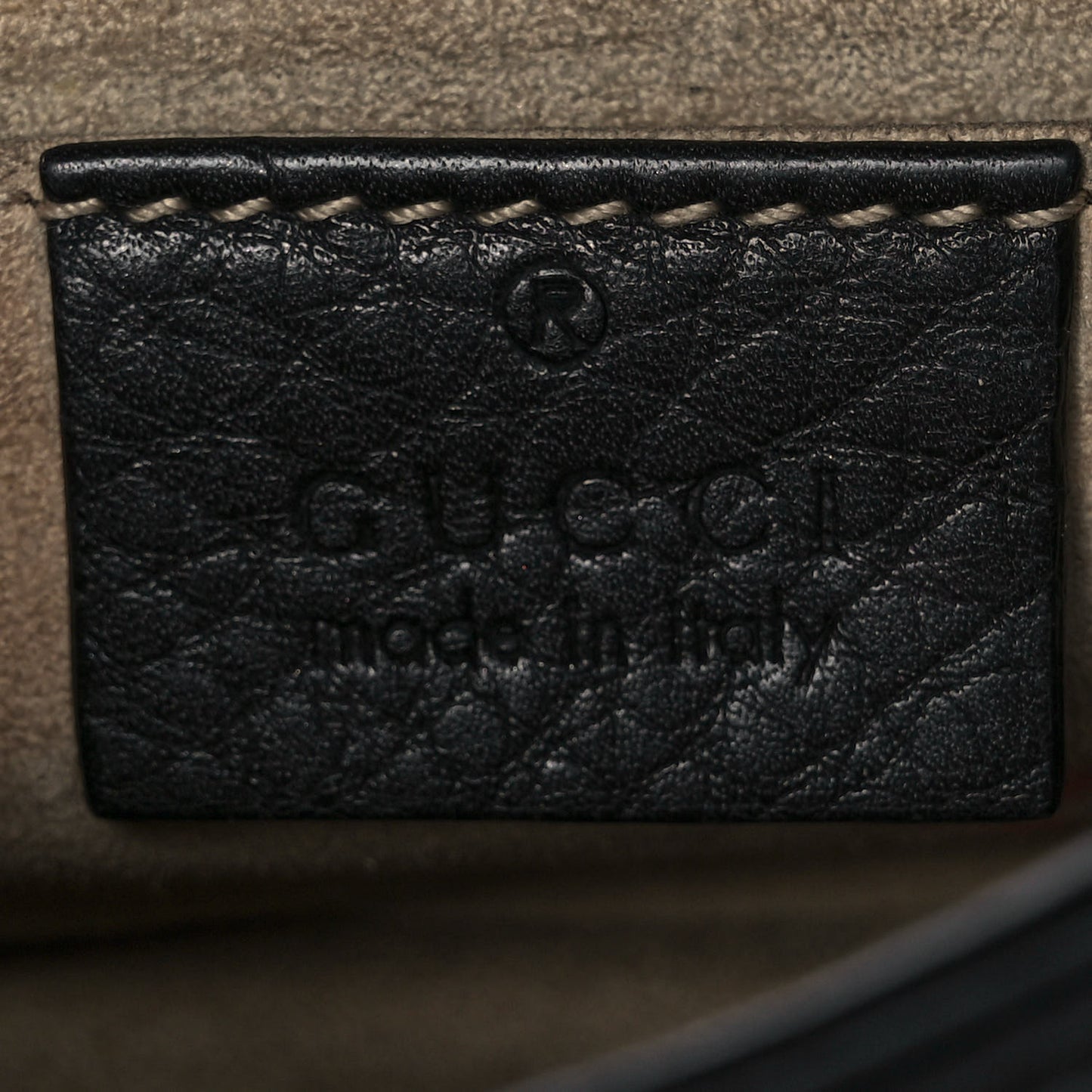 Pebbled Calfskin Small 1973 Chain Shoulder Bag Black
