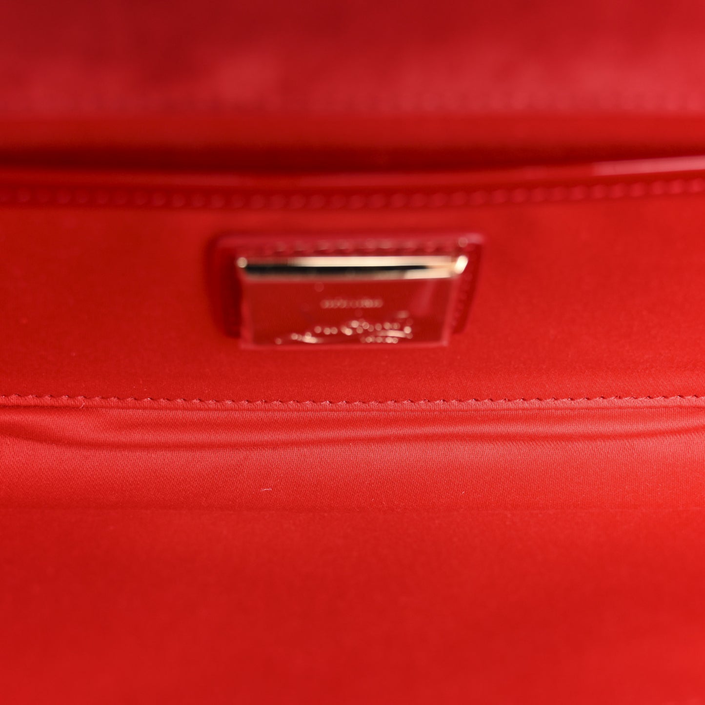 Patent So Kate Baguette Clutch Loubi