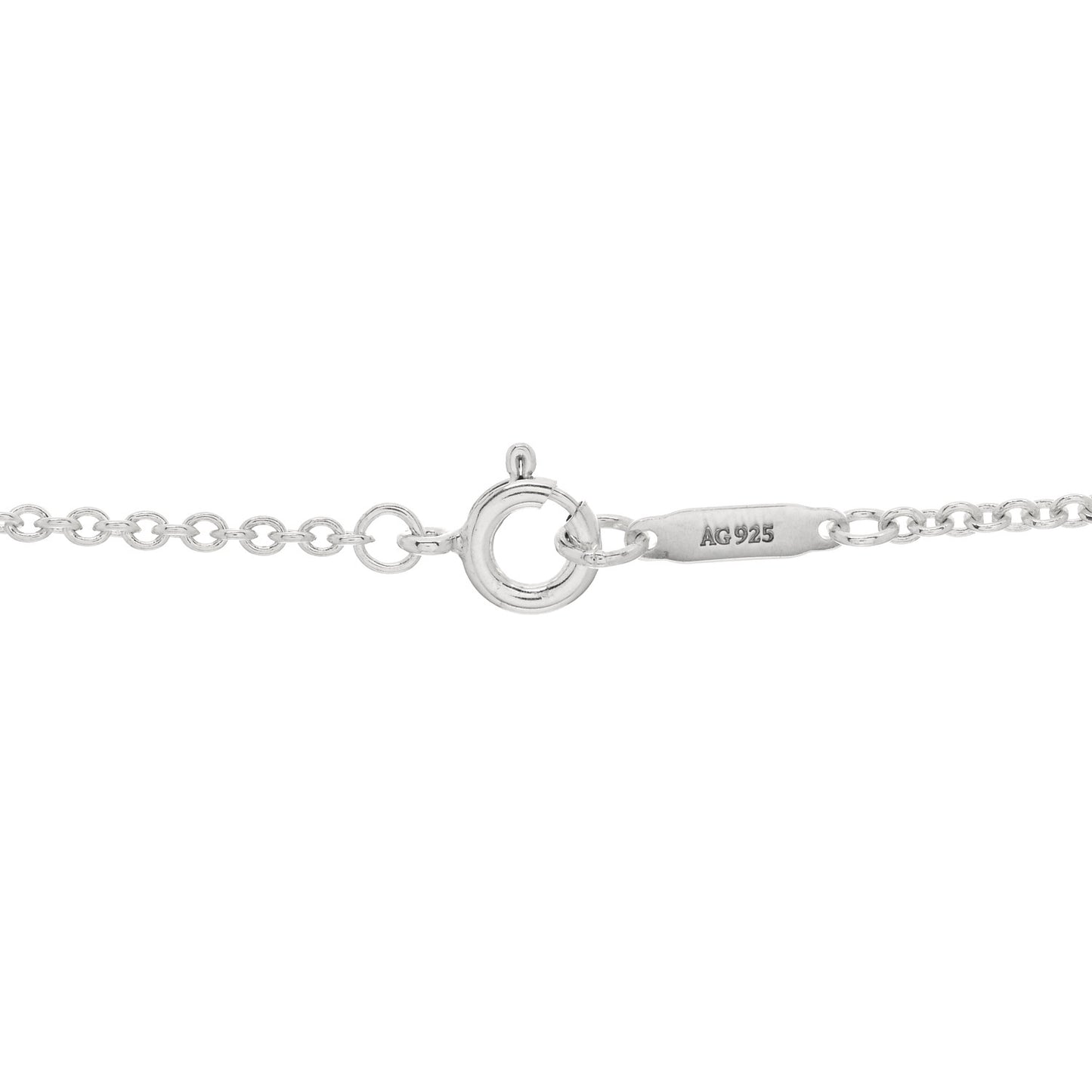 Sterling Silver Atlas Bar Pendant Necklace
